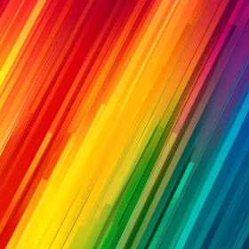 Rainbow Gradient Lines Abstract