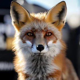 Close-up of a Fox