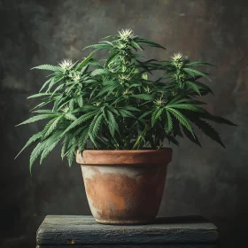 Indoor Plant in Terracotta Pot