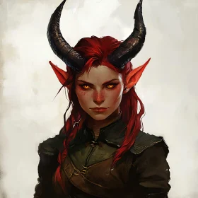 Fantasy Demon Character Art