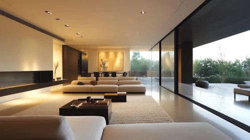 Modern Home Interior with Neutral Palette