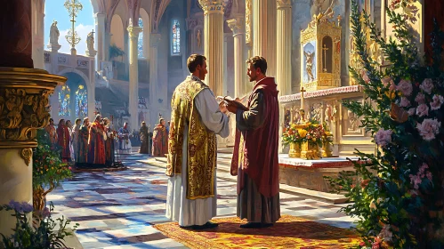 Solemn Exchange in the Church