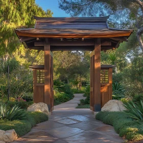 Zen Garden Entrance View
