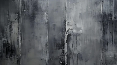 Grey Textured Abstract Art