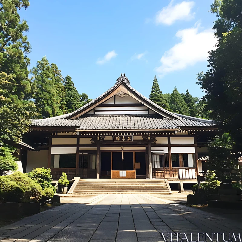 AI ART Traditional Japanese Temple Architecture