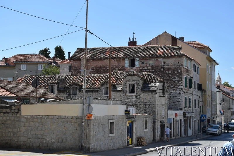 PHOTO Old Croatian Street View