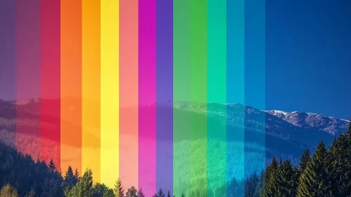 Chromatic Mountain View