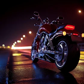 Night Motorcycle Ride