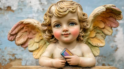 Angel Holding Prism
