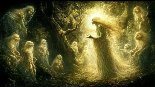 Mystical Forest Apparitions