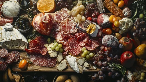 Luxurious Charcuterie Board Display