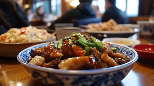 Savory Chinese Stir-Fried Chicken with Veggies