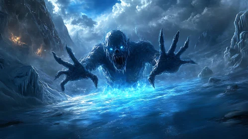 Chilling Creature of the Frozen Wastes