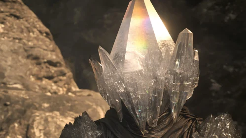 Mystical Crystal Adorned Character