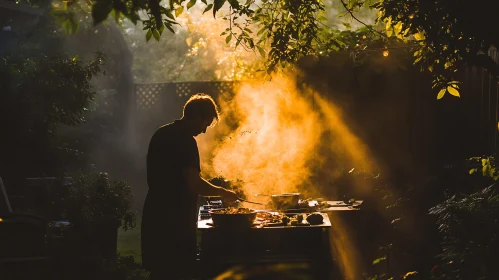 Golden Hour Culinary Scene