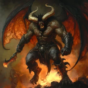 Infernal Majesty: A Demonic Portrait