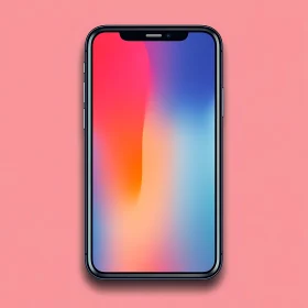 Elegant Mobile Device with Colorful Interface
