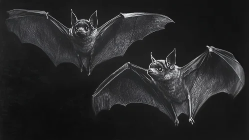 Bats in the Night Artwork