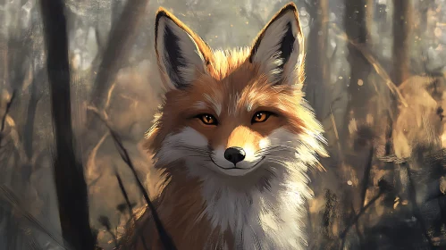 Fox in the Woods