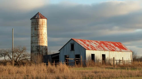 Old Farm in the Countryside