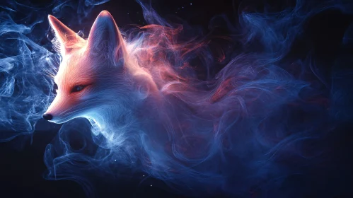 Mystic Fox in Smoky Veil