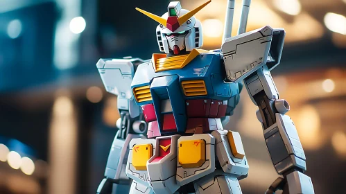 Detailed Gundam Robot Toy