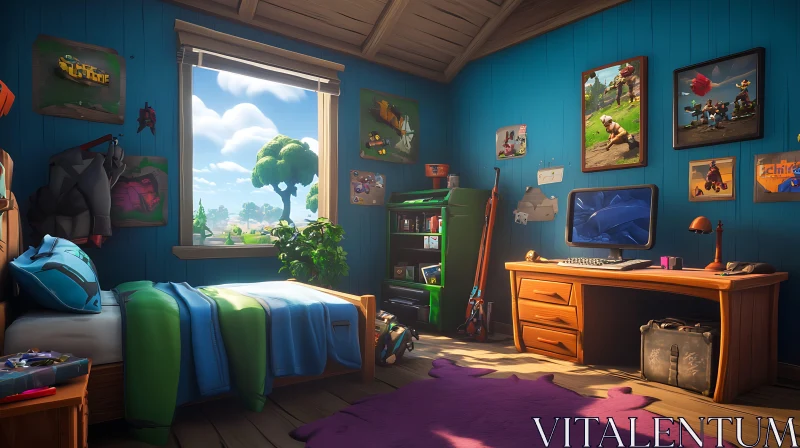 Cozy Bedroom Scene