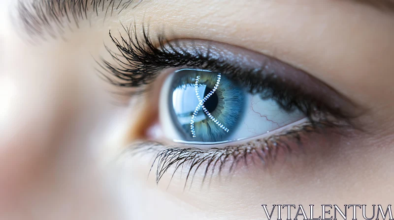Genetic Code Reflected in the Eye