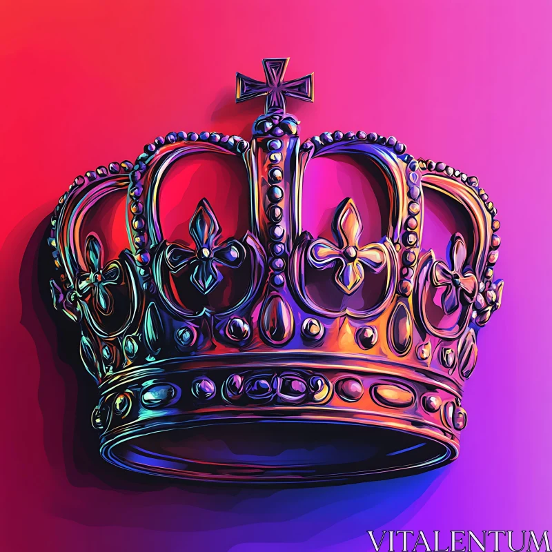 AI ART Ornate Crown: A Symbol of Royalty