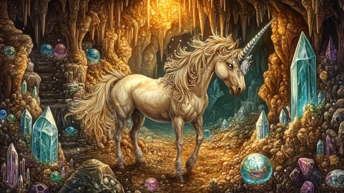 Unicorn Among Crystals