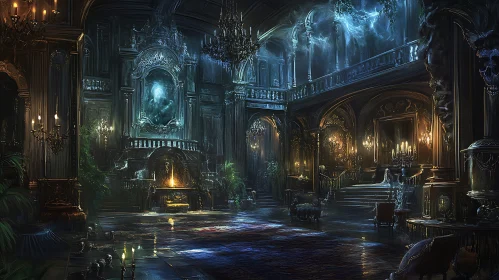 Eerie Grandeur: Gothic Interior Design