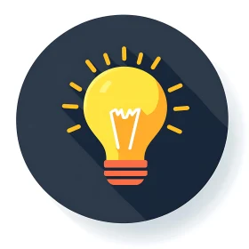 Creative Light Bulb Concept