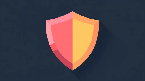 Geometric Shield Graphic Design