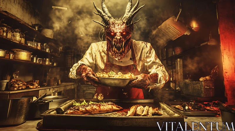Infernal Cuisine: A Chef's Dark Creation
