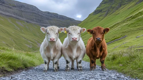 Cows on the Road