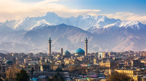 City View with Mountains