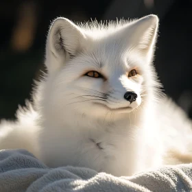 Arctic Fox Resting