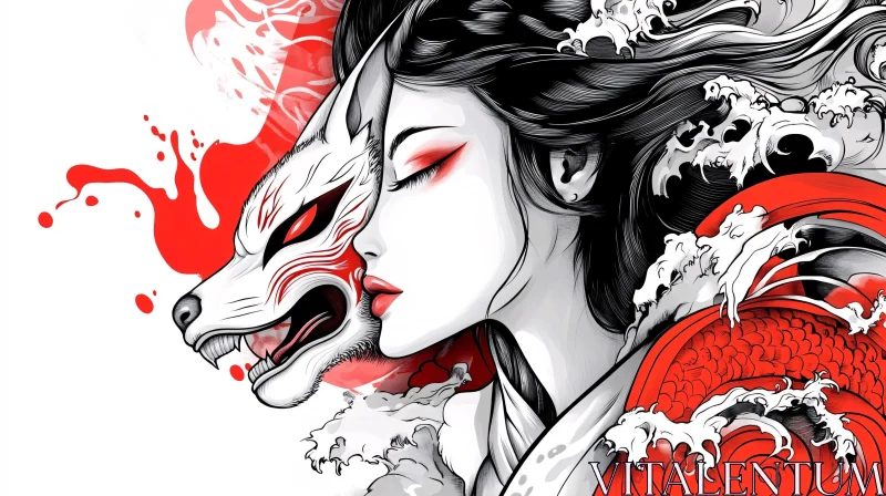 Mystic Woman and Fox Spirit
