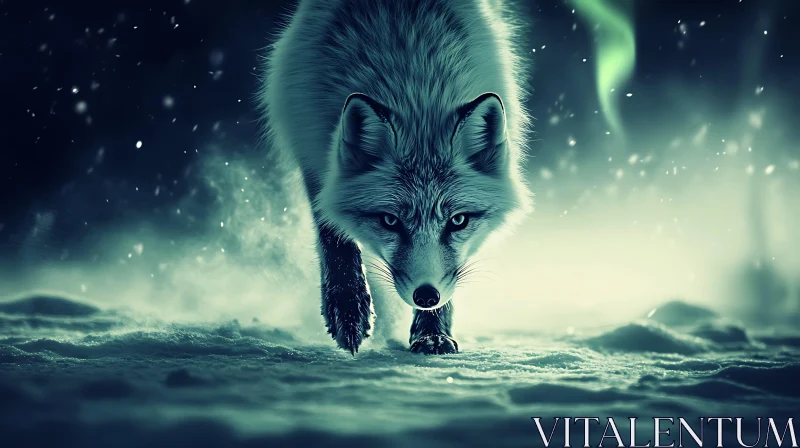 Winter Fox Portrait