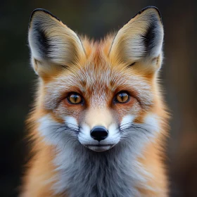 Red Fox Stare: Animal Kingdom Portrait
