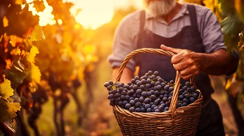 Golden Vineyard Harvest