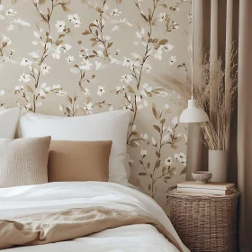 Floral Bedroom Design