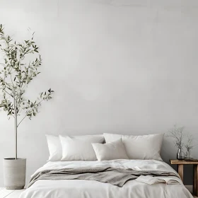 Neutral Bedroom Design with Natural Light