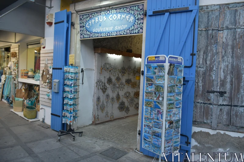 Cyprus Souvenir Shop Front Free Stock Photo