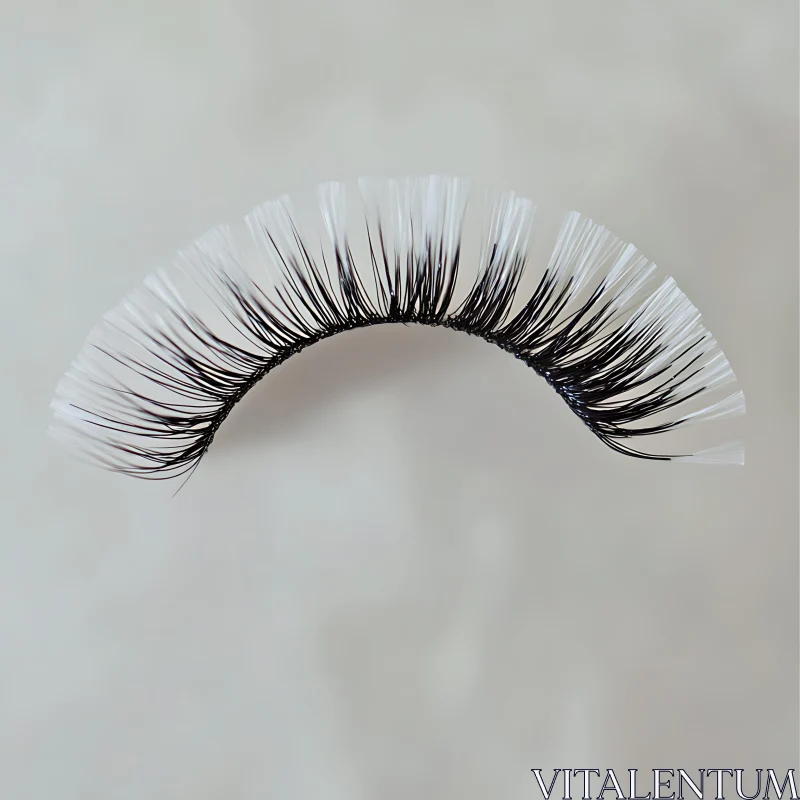 Striking Eyelash Extensions for Glamorous Look AI Image