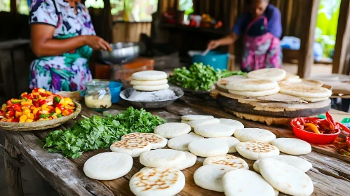 Traditional Cooking with Fresh Ingredients