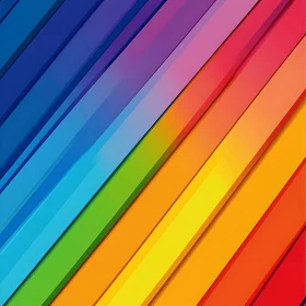 Spectrum of Colors in Diagonal Arrangement