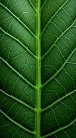 Inner Leaf Close-Up: A Study in Green and Texture