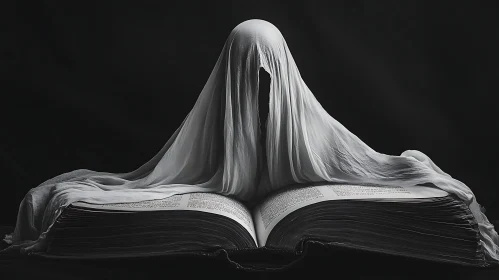 Monochrome Mystery: Spectral Form from Open Book