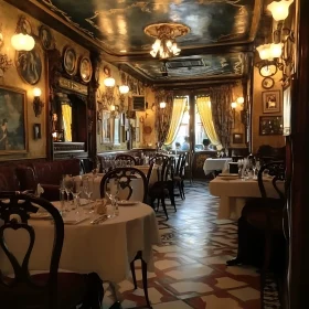 Ornate Dining Room Ambiance